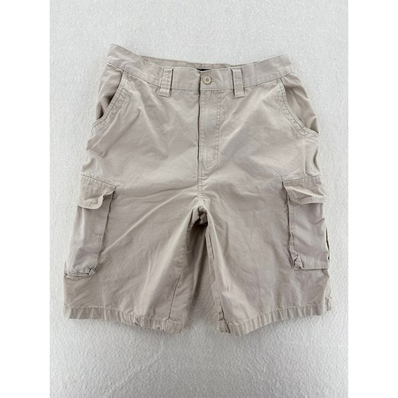 Beverly Hills Polo Club Other - Beverly Hills Polo Club - Cargo Shorts‎ VTG Cotton - Tan - 32 - Mens